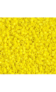 Miyuki delica beads 10/0 - Opaque yellow DBM-721